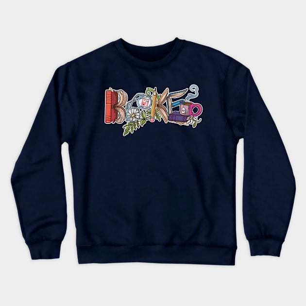 Booked! Crewneck Sweatshirt by EmbeeArqam